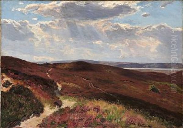 Overlooking A Moor Landscape - view 1