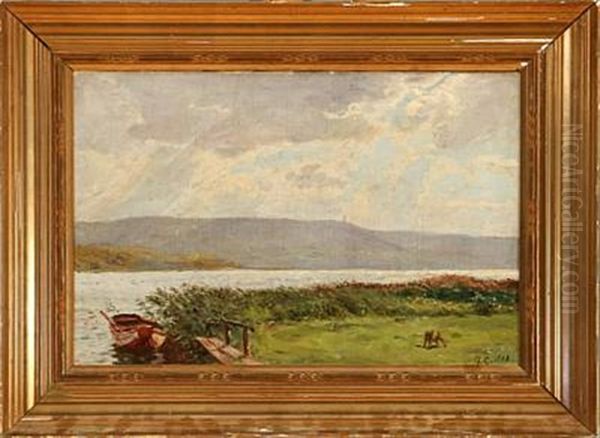 Fra Haven Ved Juel So - view 1