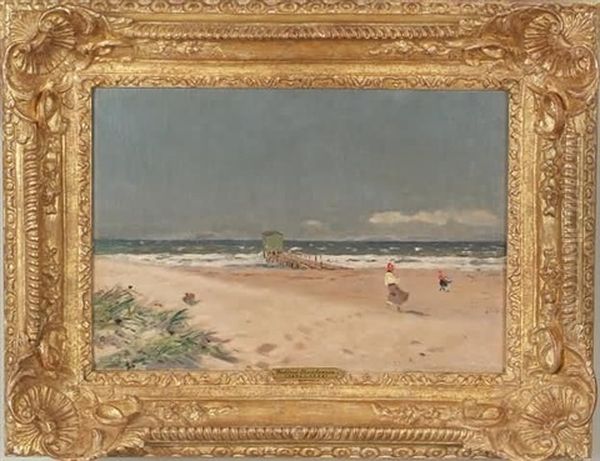 Beach Scene, Denmark - view 1