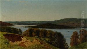 Parti Fra Silkeborgsoerne by Godfred B.W. Christensen