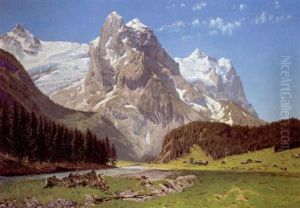 Sommerlandschaft In Den Alpen Sommerlandschaft In Den Alpen