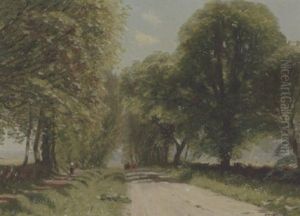 Krogerup Alle, Solbelyst by Godfred B.W. Christensen