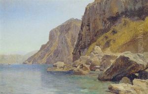 Titusklipperne Pa Capri by Godfred B.W. Christensen