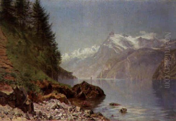 A Fjord In Spring - view 1