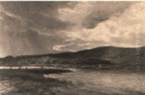 Seelandschaft Nach Dem Regen