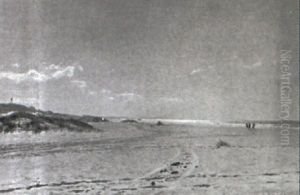 A Windswept Beach by Godfred B.W. Christensen
