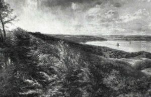 Blick Auf Munkebjerg Mit Vejlefjord