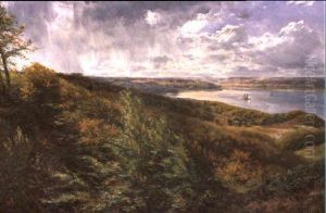 Blick Auf Munkebjerg Mit Vejlefjord Blick Auf Munkebjerg Mit Vejlefjord