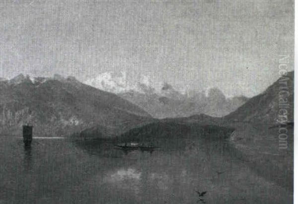 Stille Morgen Ved Oberhafen, I Baggrunden 'wilde Frau' - view 1