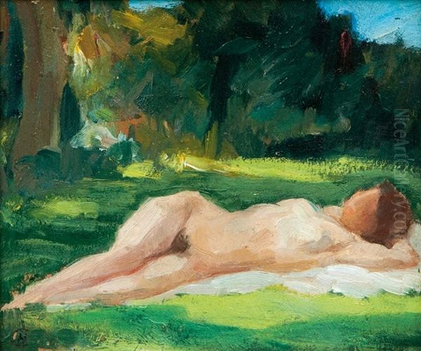 Strechted Out Nude - view 1