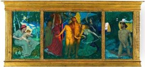 Ohne Titel (triptych) (entwurfe Fur Wandgemalde Eines Empfangszimmers) Ohne Titel (triptych) (entwurfe Fur Wandgemalde Eines Empfangszimmers)