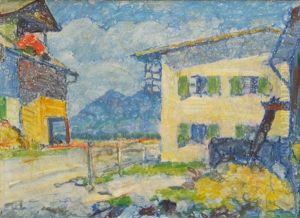 Street In Oberstdorf Street In Oberstdorf