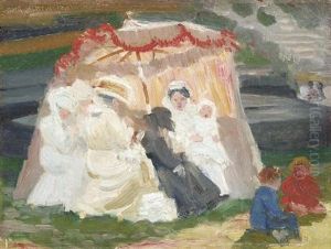 Musestunde by Hans Christiansen