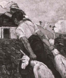 Heimkehr Auf Die Alp by Hans Christiansen
