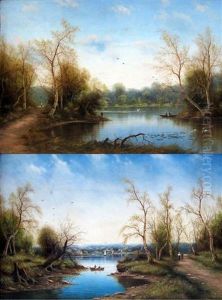 Landscapes (pair)