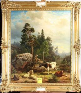 Landskap Med Boskap by Jane Anderson