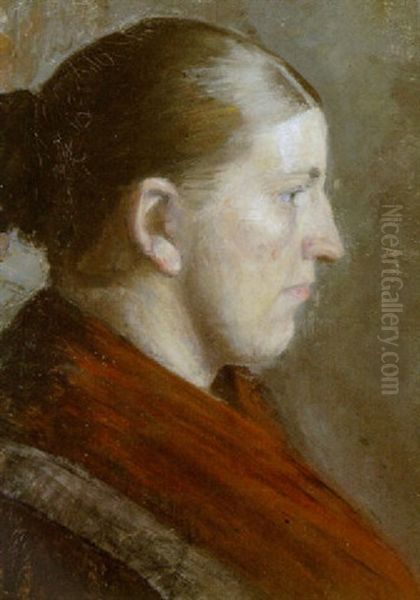 Portraet Af Anna Ancher (?) - view 1