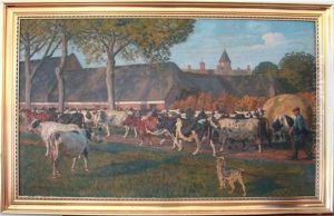 Herding Cattle