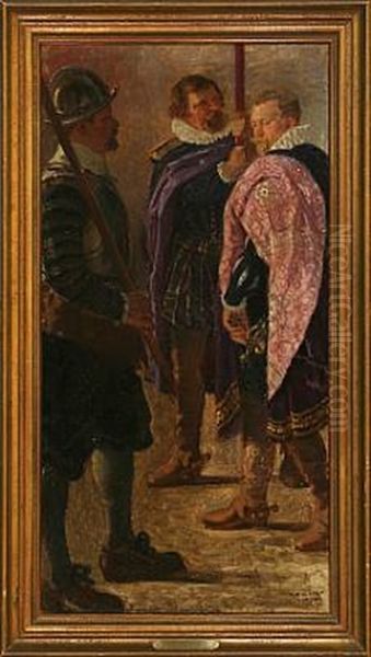 From The Coronation Of King Christian Iv Of Denmark (study) - view 1