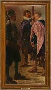 From The Coronation Of King Christian Iv Of Denmark (study)