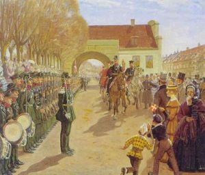 Vagtparade Ved Byporten
