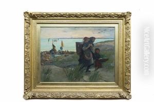 Bringing Home The Catch by James Elder Christie