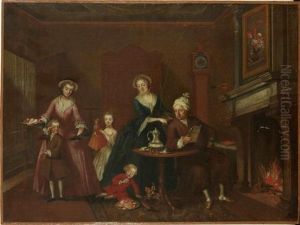 La Distribution Des Cadeaux A La Saint Nicolas Dans La Famille Imperiale by Marie (Archduchess) Christine