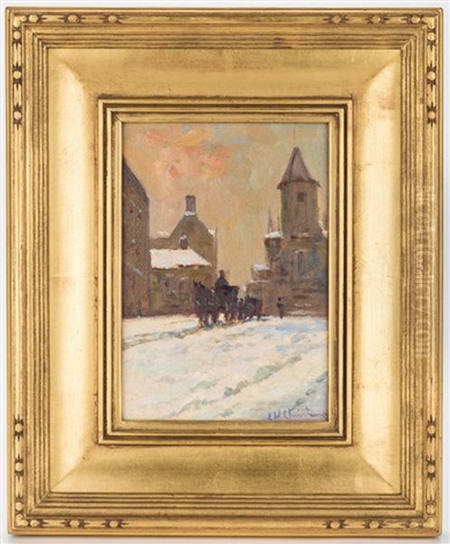 Winter Streetscape - view 1