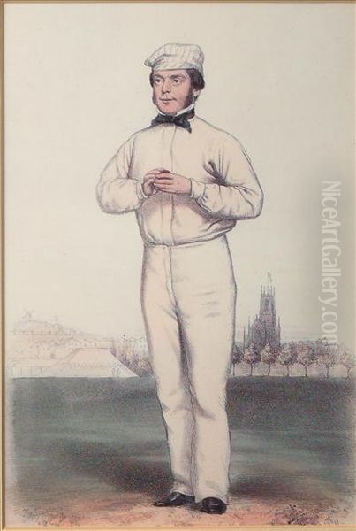 James Dean, John Wisden,charles Brown, John Bickley, William Caffyn And Henry Royston - view 1