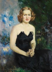 Portrait De Femme by Howard Chandler Christy