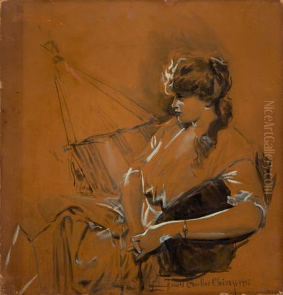 Woman In Hammock - view 1