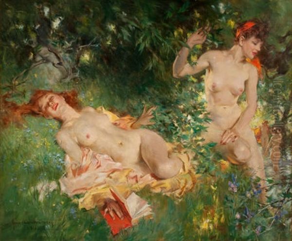 Nymphs In Summer - view 1