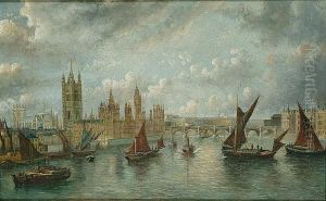 View Of Westminster Form The Thames