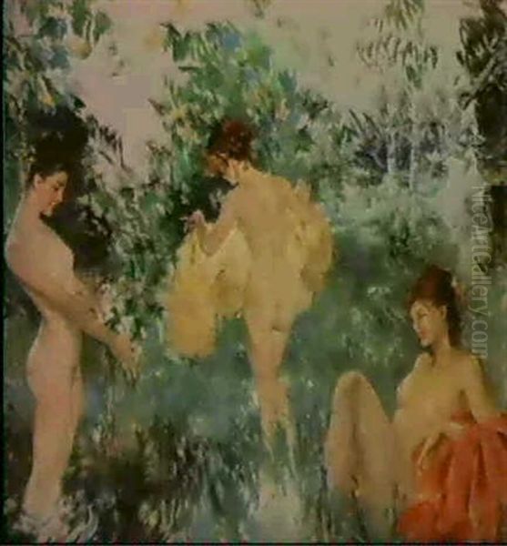 Three Bathers - view 1