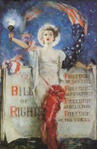 Bill Of Rights by Howard Chandler Christy