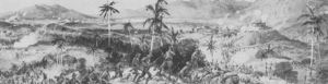 The Battle Of Santiago, Cuba by Howard Chandler Christy