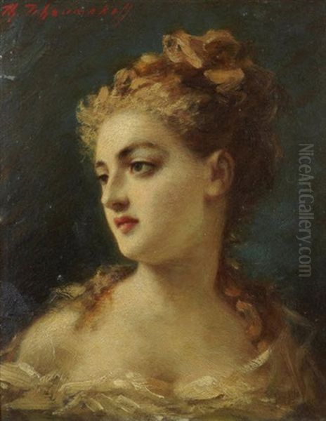 Portrait De Jeune Femme - view 1
