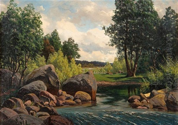 River Landscape - view 1