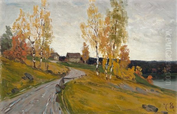 Autumn Birches - view 1