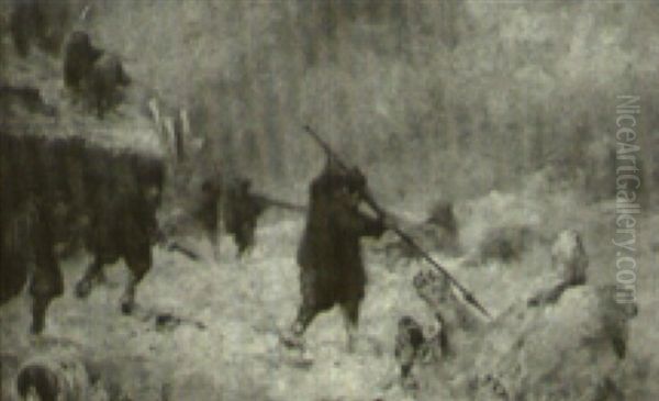 Hunting Polar Bear - view 1