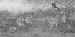 Calming The Savage Beasts With Music by Frederick Stuart Church