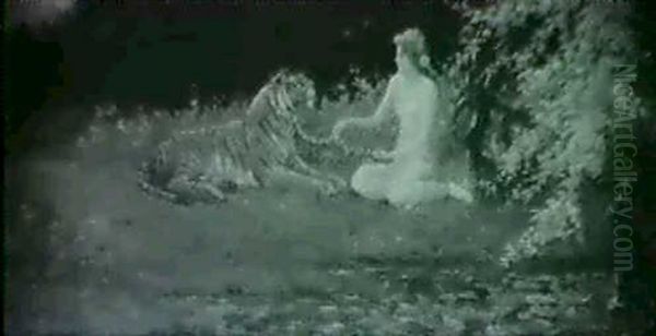 A Lady And A Tiger - view 1