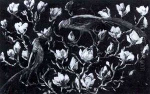 Garden Pheasants by Frederick Stuart Church