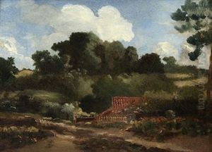 Cottage In A Landscape