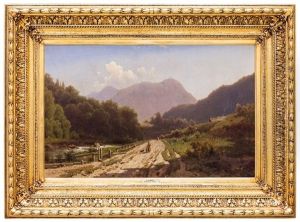 Venkovska Krajina S Cestou by Adolf Chwala