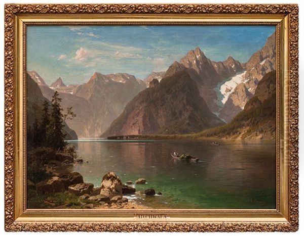 Pohled Na Konigsee S Kostelem Sv. Bartolomeje - view 1