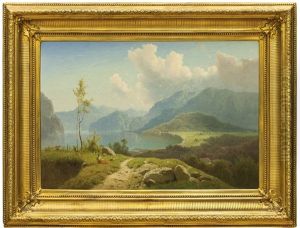 Pohled Na Konigsee S Kostelem Sv. Bartolomeje