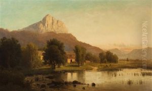 Landscape With Sunset