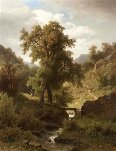 Summer In The Mountains by Adolf Chwala