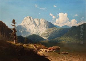 Alpske Jezero by Adolf Chwala
